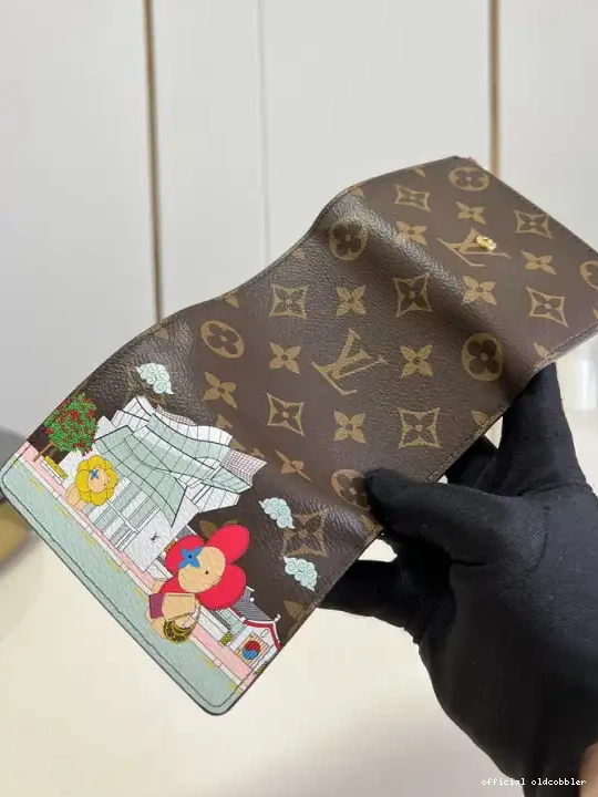 Official oldcobbler VICTORINE Vuitton Louis Wallet 0630